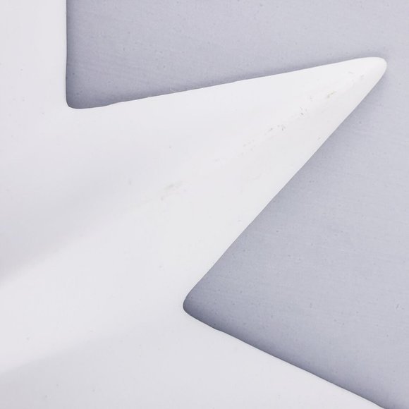 Mid Century Modern Atomic Star Ceramic Wall Decor Set of 3 - Picture 7 of 10